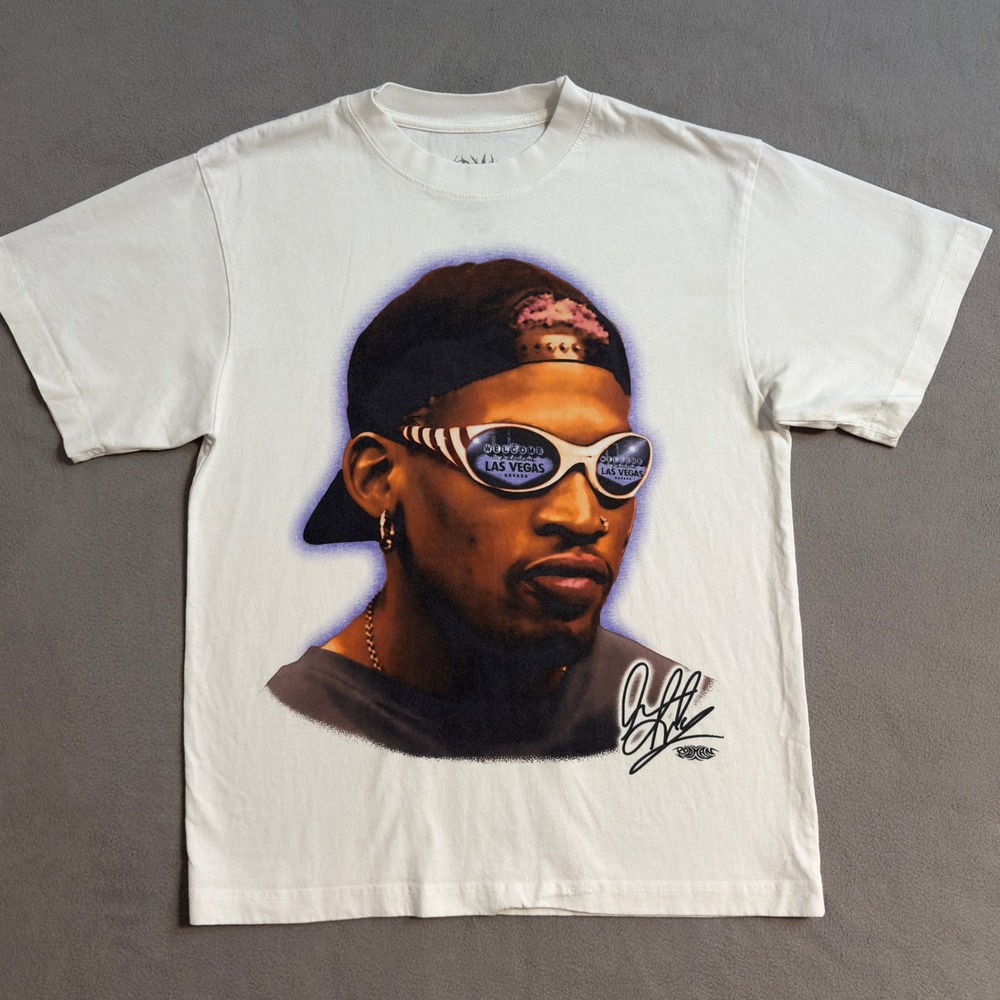 Rodman Apparel T Shirt Dennis Rodman Graphic Tee Small